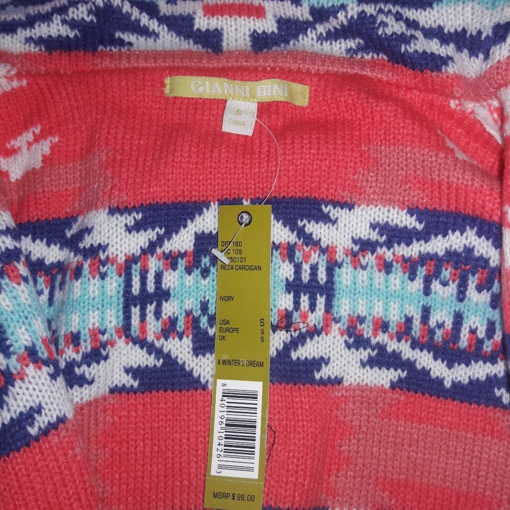 Gianni Bini reza cardigan nwt - Picture 4 of 5